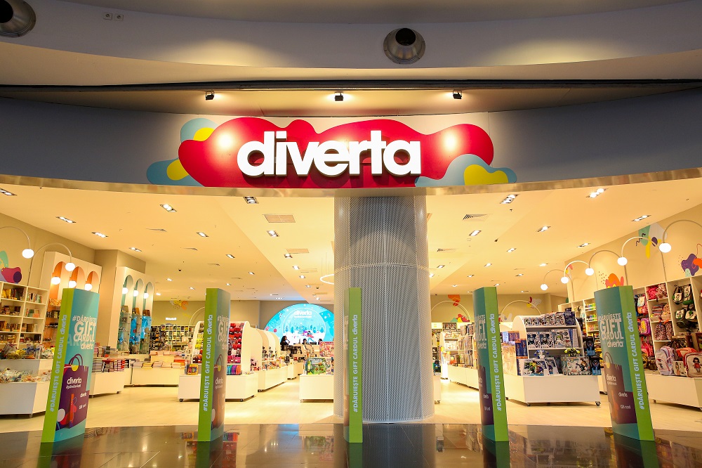 FOTO Cum arata noul concept Diverta din Baneasa Shopping City. Investitie de 200.000 de euro in rebranding