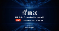 La masa virtuală cu profesioniștii din HR, la cea de-a 10-a ediție a conferinței HR 2.0, organizată de Wall-Street.ro