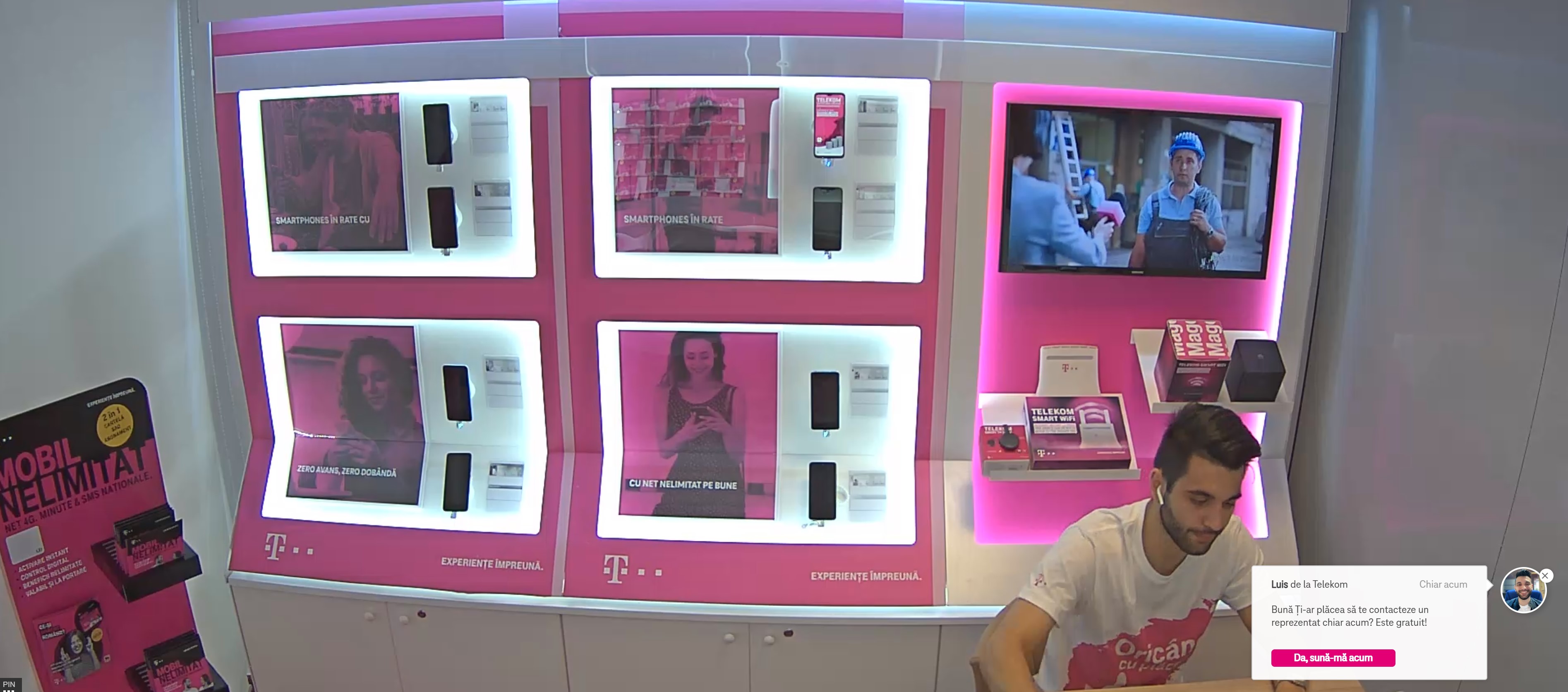 Telekom lansează LIVE Shop: magazin cu transmisiune live și agent dedicat clienților