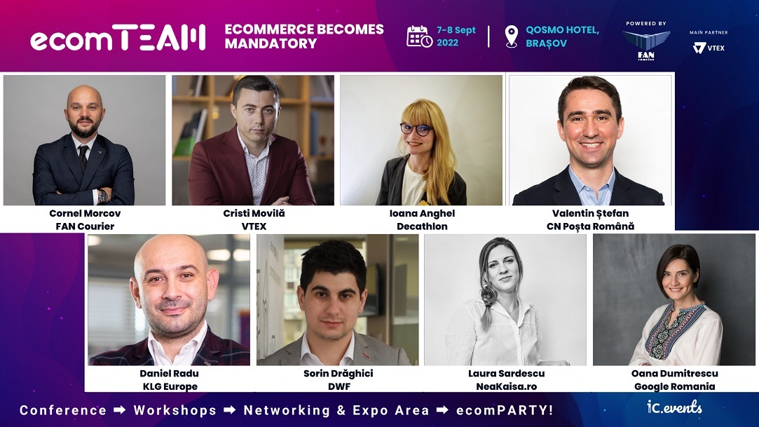 ecomTEAM 2022: Ai un magazin online? De ce să te înscrii la team building-ul e-commerce-ului românesc