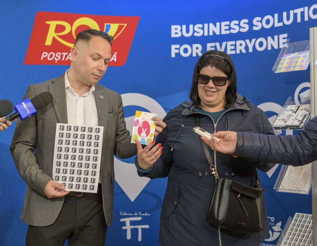 Poșta Română lansează primul oficiu poștal adaptat persoanelor nevăzătoare
