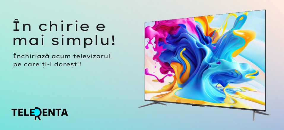 Platformă românească de închiriat produse electronice: ce costuri ai dacă vrei să închiriezi un televizor