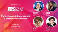 Pe 3 aprilie, specialiștii din resurse umane își dau întâlnire la evenimentul HR 2.0 - Piața muncii, între prudență și încetinire economică, organizat de Wall-Street.ro