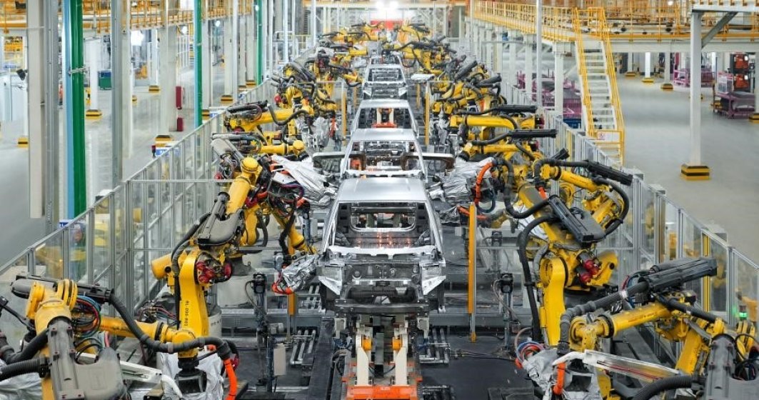 Producția de mașini din România a crescut cu peste 7% la început de an