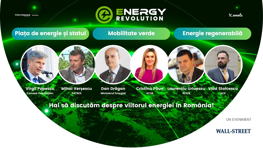 Cum arată viitorul energetic al României? Înscrie-te la Energy R/Evolution 2024 și află de la specialiștii prezenți