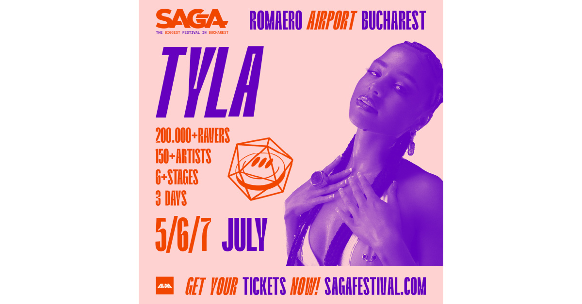 SAGA Festival anunță Tyla, câștigătoarea premiului Grammy, pentru prima dată în România