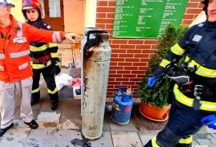 Explozie la o pizzerie din Paşcani, județul Iași. În interior se aflau două butelii de GPL