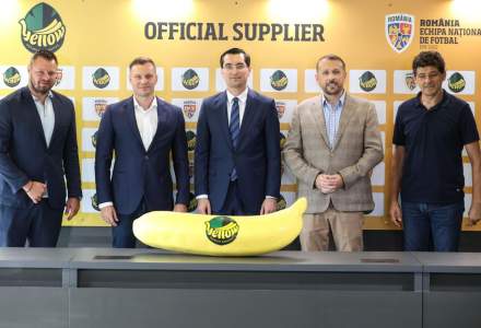 Naționala bananieră de fotbal. Noul sponsor al FRF este ”Yellow”, un importator polonez de banane