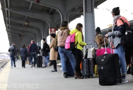 Elevii vor călători gratuit cu trenul în România, din data de 3 septembrie