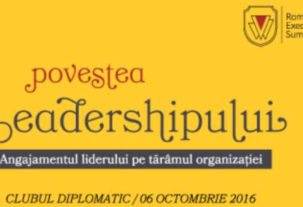 (P) Romanian Executive Summit 2016 - Povestea Leadershipului 6 octombrie 2016, Clubul Diplomatic