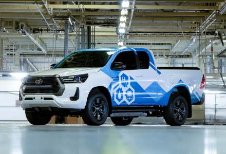Toyota a prezentat camioneta Hilux pe hidrogen. Proiectul a fost susținut de guvernul britanic