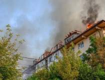 Incendiu masiv în Craiova. 26...