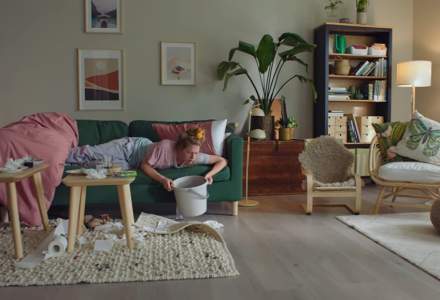 IKEA, campanie șocantă în Norvegia. Pentru a arăta latura realistă a vieții, o serie de spoturi înfățișează inclusiv oameni care vomită