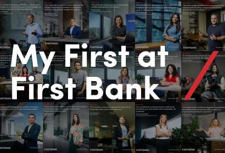 First Bank, banca unde fiecare are oportunitatea de a fi pe primul loc, a lansat campania de employer branding ‘My First’ semnată de Cheil Centrade
