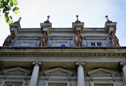 Au început lucrările de restaurare a Palatului Știrbei de pe Calea Victoriei, care va deveni o galerie comercială