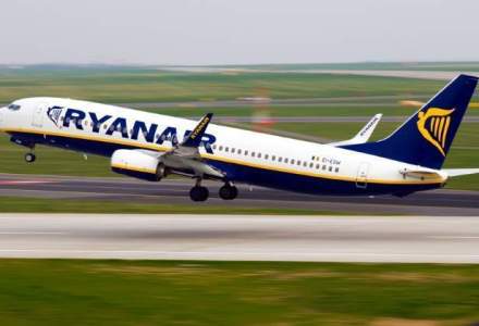 Ryanair a transportat in prima jumatate a anului de peste doua ori mai multi pasageri decat in primul semestru din 2015