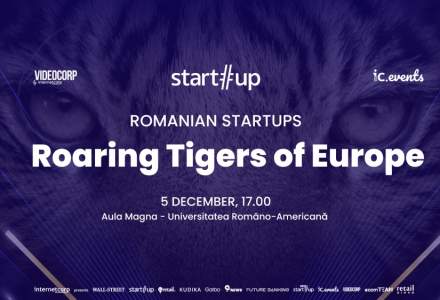Premiera documentarului “Romanian Startups - Roaring Tigers of Europe” - 5 decembrie 2023
