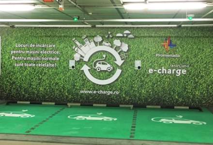 Mall Promenada si Renovatio e-charge au deschis doua benzinarii electrice