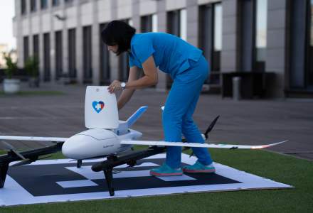MedLife lansează programul de transport al probelor biologice cu drona