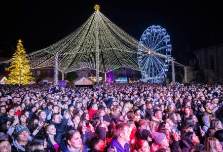 FOTO S-a deschis Târgul de Crăciun din Cluj