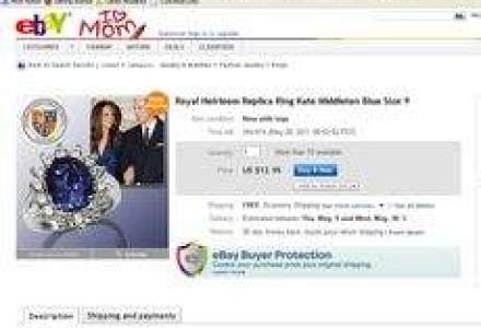 Cat a costat pe eBay cel mai scump obiect legat de nunta lui William cu Kate?