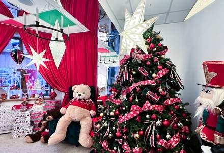 FOTO | Cum arată Jucărești, fabrica de jucării unde angajații se deghizează în spiriduși, iar copiii devin ajutoarele Moșului
