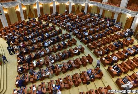 Sedinta Camerei Deputatilor in care se vota motiunea pe Justitie si Legea conversiei creditelor a fost suspendata din lipsa de cvorum