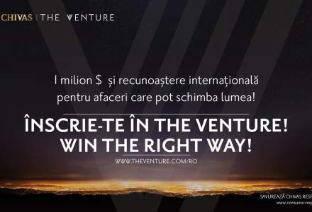 (P) Apel pentru antreprenoriat cu impact social: Chivas a lansat a doua editie "The Venture" in Romania
