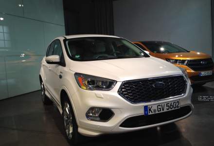 Ford Kuga facelift ajunge in Romania in decembrie. Poate fi comandat Vignale