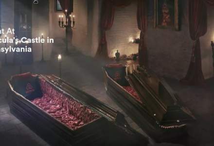 Pe urmele lui Dracula: Airbnb ofera o noapte de cazare in Castelul Bran