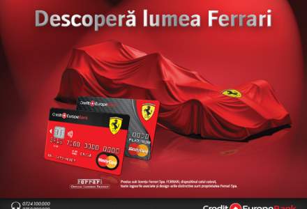 (P) Credit Europe Bank lanseaza Ferrari Card
