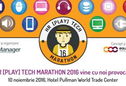 (P) HR [PLAY] Tech Marathon, editia a II-a, vine cu noi provocari pentru managerii HR