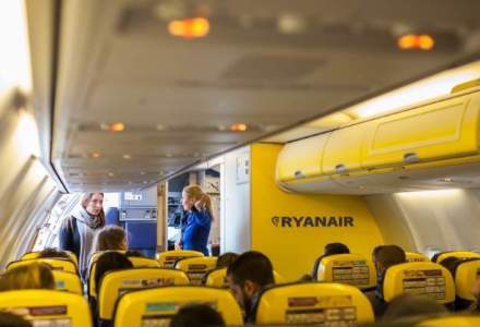 Joburi in aviatie: Ryanair face recrutari in trei orase din Romania in noiembrie