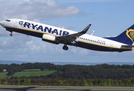 Ryanair pune la vanzare bilete de avion cu cinci euro