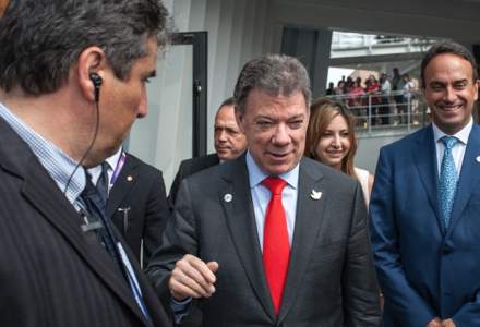 Premiul Nobel pentru Pace i-a fost acordat presedintelui columbian Juan Manuel Santos