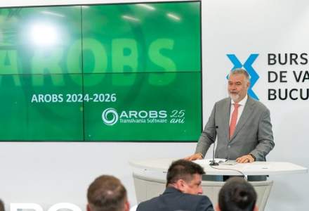 Acțiunile AROBS, cea mai mare companie românească de IT listată la BVB, vor fi incluse în indicii FTSE Russell