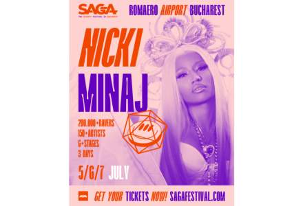SAGA Festival anunță Nicki Minaj la București. Singurul show pe care artista îl va susține în Europa de Est