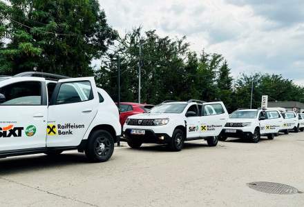 Grupul Raiffeisen a încheiat un parteneriat cu SIXT Group România, pentru servicii de mobilitate