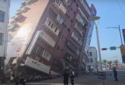 VIDEO Clădiri prăbușite după cutremurul din Taiwan: cum arată un oraș situat în apropiere de epicentrul cutremurului
