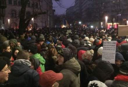 Un nou protest fata de ordonantele privind gratierea si modificarea Codului penal, anuntat pentru marti, in Bucuresti