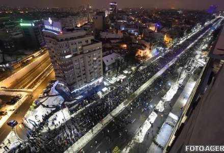 Mii de oameni in strada: proteste ample in toata tara impotriva legii amnistiei si gratierii