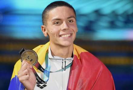 Naționalele de la Otopeni: David Popovici, învingător detașat la 200 m liber