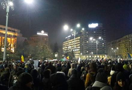 In Piata Victoriei din Capitala este anuntat "cel mai mare protest fata de OUG"