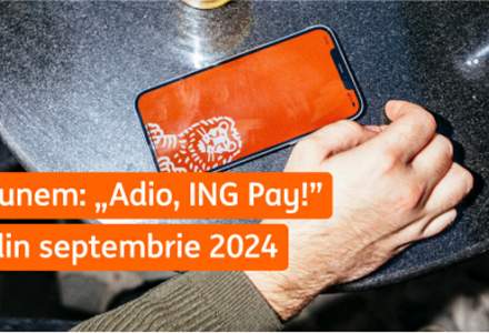 ING Bank va elimina plata cu telefonul prin aplicația băncii: Adio, ING Pay!