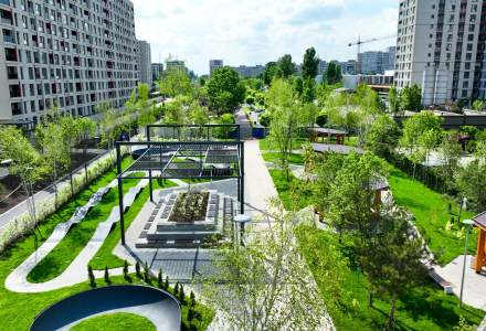Bucureștenii din Sectorul 6 au mai mult parc de acum: a fost inaugurată faza a doua a Parcului Liniei