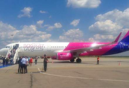 Wizz Air a transportat 100.000 de pasageri pe ruta Bucuresti-Cluj Napoca in mai putin de un an