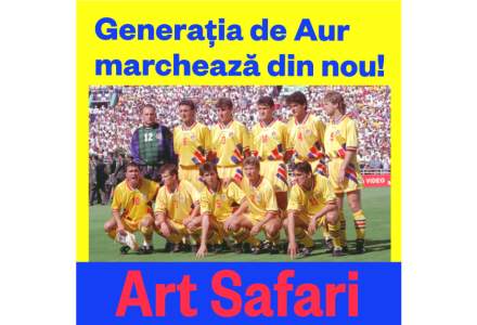 Românii care au făcut din fotbal artă joacă și pe Lipscani, la Art Safari, din 23 mai