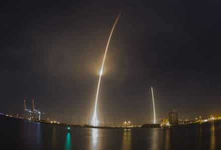SpaceX a lansat cu succes prima racheta spatiala reutilizata
