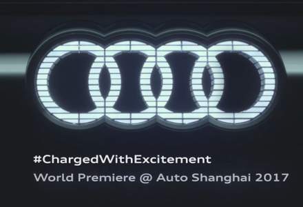 Audi pregateste un nou concept e-tron: va avea logo-ul iluminat cu LED-uri si blocuri optice alungite