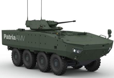 Romania ar putea produce blindatele finlandeze AMV 8X8